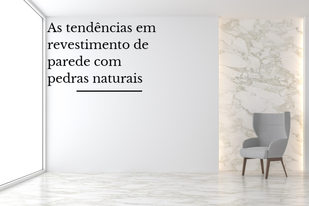 Revestimento de parede em pedras naturais